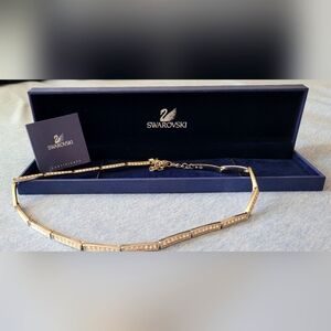 Swarovski Link Adjustable Choker (15"-18")